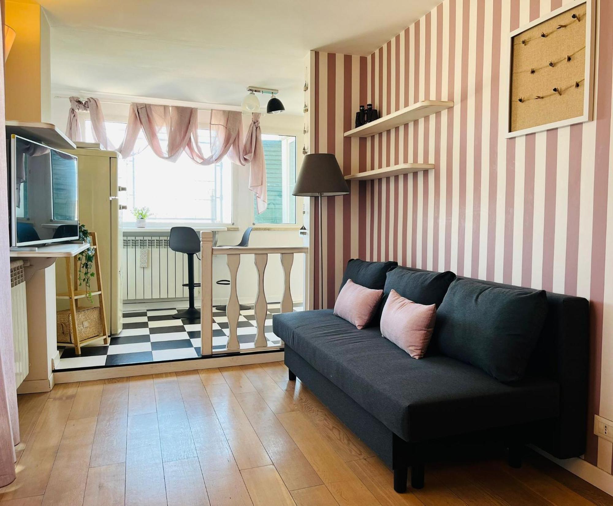 Cozy Penthouse With Terrace And View Appartement Rome